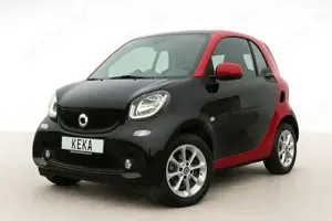 smart forTwo Cabrio TURBO DCT BLACK  RED EDITION! NUR 35TKM!