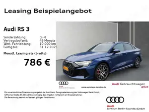 Audi RS3 RS3 Lim. *MATRIX*PANO*SONOS*NAV+*Opt.-Schwarz+*