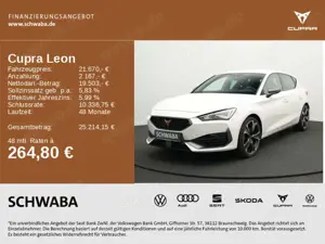CUPRA Leon VZ 1.4e-Hybrid *ACC*LED*NAVI*8-fach bereift