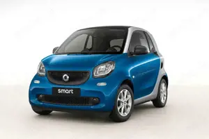 smart forTwo Coupé TURBO DCT PRIME! BLUE  SILVER EDITION!