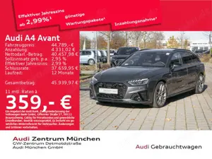 Audi A4 45 TFSI qu. S tronic 2x S line StdHzg/M