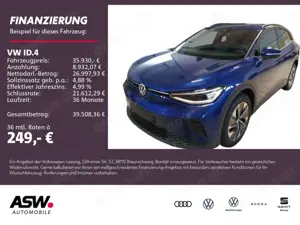 Volkswagen ID.4 Pure LED NAVI AHK RFK ACC WÄRMEPUMPE SHZ