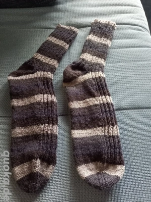 Socken Größe 45-46 handgestrickt 