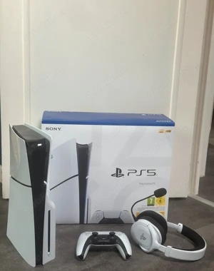 PS5 Slim 1 TB mit CD-Laufwerk + Controller + Headset Garantie bis Ende 2026