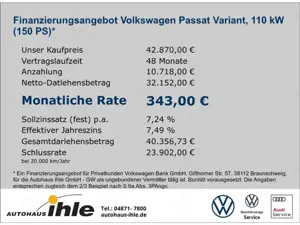 Volkswagen Passat Variant 2,0 TDI DSG R-Line Black Style AHK+TRAVEL Bild 2