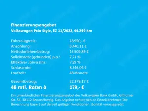 Volkswagen Polo Style Bild 2