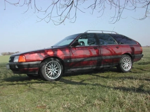 Audi 100 Avant Quattro mit riesen Ersatzteilkonvolut Bild 3