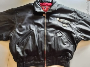 uncle sam lederjacke