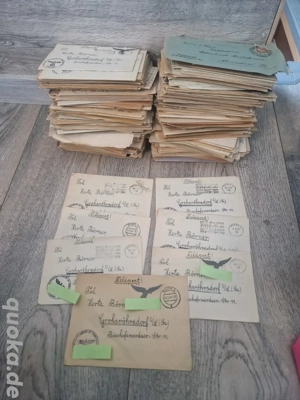 2 Weltkrieg Feldpost Briefe einer Familie Soldat Frau z.b. Posen 