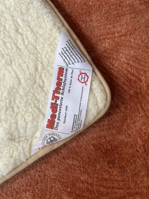 Hochwertige Merinowolldecke 100% Merino, 140x200