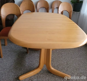 Esszimmer-Set   Tisch mit 6 Stühlen