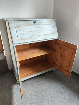 Kommode Sekretär shabby chic Bild 4