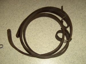 Einspännergeschirr schwarzes Leder Gr. P Bild 5