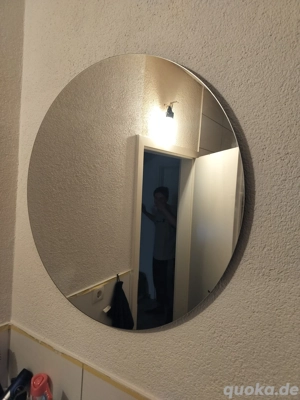 Badezimmer Spiegel rund Durchmesser 75 cm