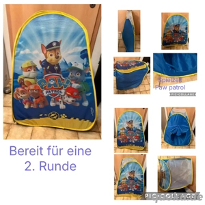 2 kinderspielzelte paw patrol & einkaufen 