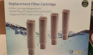 4 Filterpatronen für Kaffeevollautomaten passend für versch. Hersteller