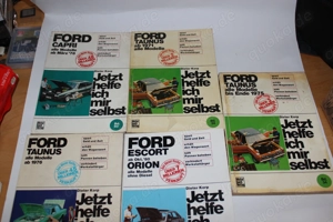 5x Reparaturanleitung Jetzt helfe ich mir selbst Ford Taunus, Capri, Escort