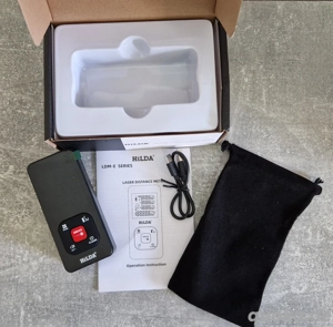 Profi Laser Distanzmesser 50 Meter USB LCD Tester Neu  Bild 2