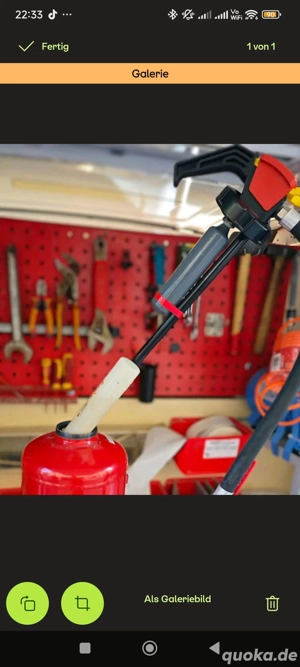 Feuerlöscherwartung 