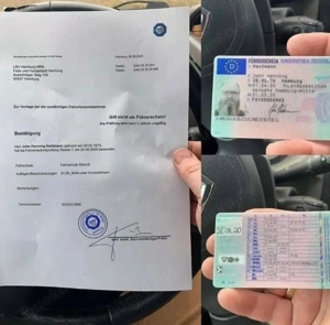 Willkommen bei unserem Service für Führerscheine