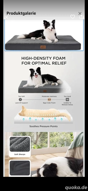 orthopädisches Hundekissen