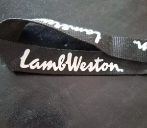Schlüsselanhänger Logo von LambWeston 57cm lang Ka Bild 4