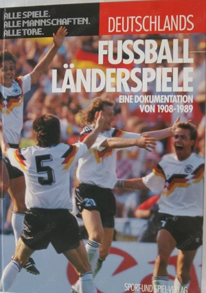 Deutschlands Fußball Länderspiele 1908   1989  - Dokumentation