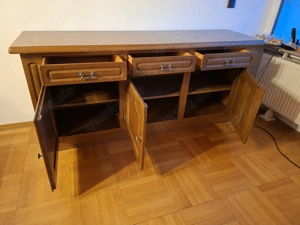 Sidebord aus massiver Eiche