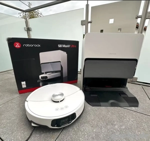 Roborock S8 MaxV ultra staubsauger staubsaugroboter weib set mit verpakung 