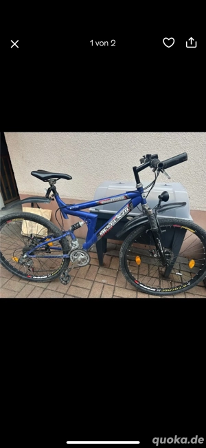 Mountainbike zu verlaufen 