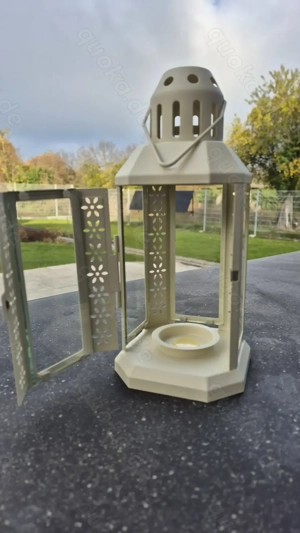 Dekolampe für Kerze oder Teelicht Bild 2