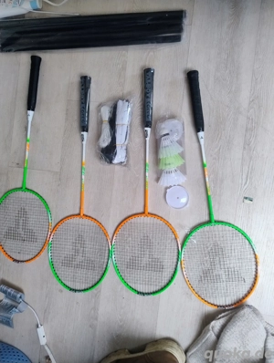 Federballspiel Set für 4 Personen 