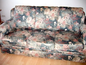 Buntes 3-Sitzer Sofa