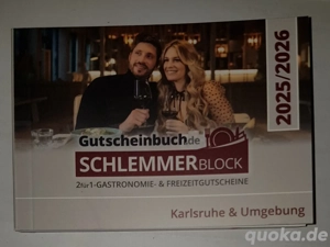 Gutscheinbuch Schlemmerblock 2025 2026