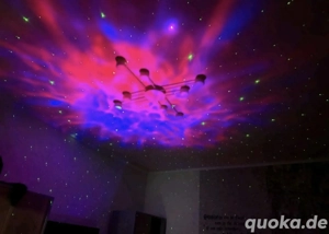 Galaxy Projektor Nachtlicht Astronaut Beleuchtung RGB USB Neu 