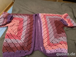 Gehäkelt Hexagon Jacke