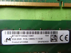 RAM Speicher 2x 8GB 2RX8 PC3L-12800U-11-13-B1 Dual Rank Bild 2