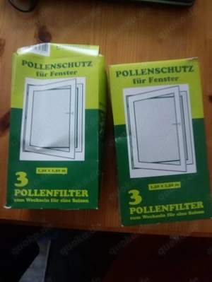 Pollenschutz für Fenster.