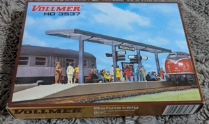 Vollmer H0 3537 Bahnsteig 370 x 34 x 70 mm originalverpackt, unbenutzt