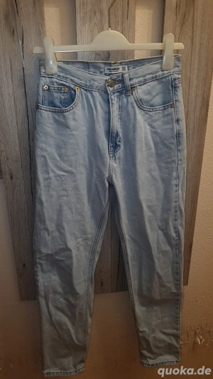 Pull&Bear Mom Jeans Hellblau - Größe 34(xs) 