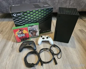 Microsoft Xbox Series X Spielekonsole - Schwarz  4K Gaming   Dolby Vision   1TB