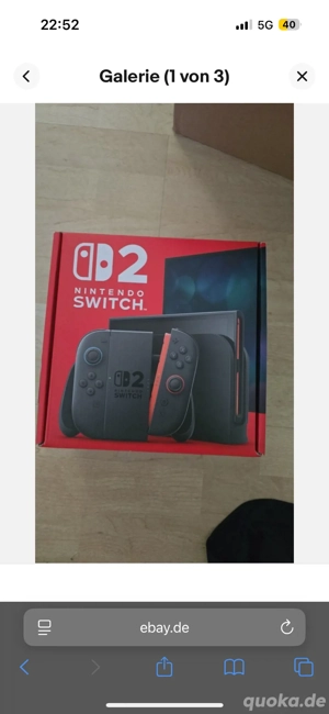 Nintendo Switch 2 neu OVP