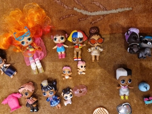 LOLL Mobilwagen mit viel Puppen 