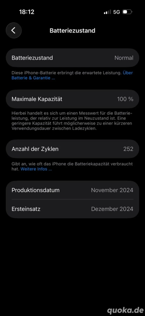 iPhone 16 pro 128 GB schwarz