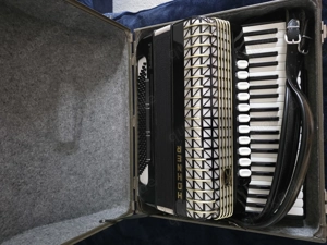 Akkordeon Hohner Atlantic IV N De Luxe,  120 Bässe neuwertig 