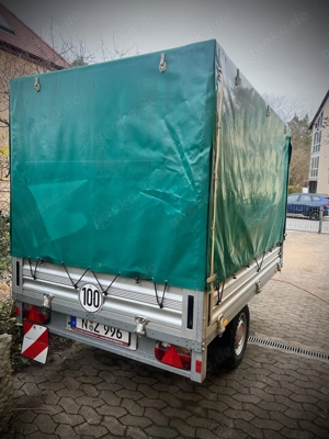 SySTEMA Plattform-Hochlader 1300 kg Einachser, 100km h gebremst Bild 3