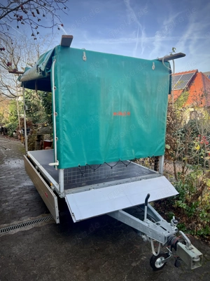 SySTEMA Plattform-Hochlader 1300 kg Einachser, 100km h gebremst Bild 2