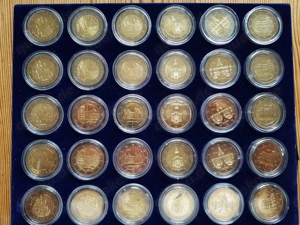 2 Euro Münzen , Koffer als Wertanlage,!