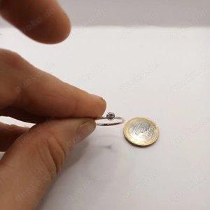 Ring Damen Modeschmuck Farbe Silber Bild 2