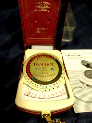 Belichtungsmesser Ikophot   Zeiss !
